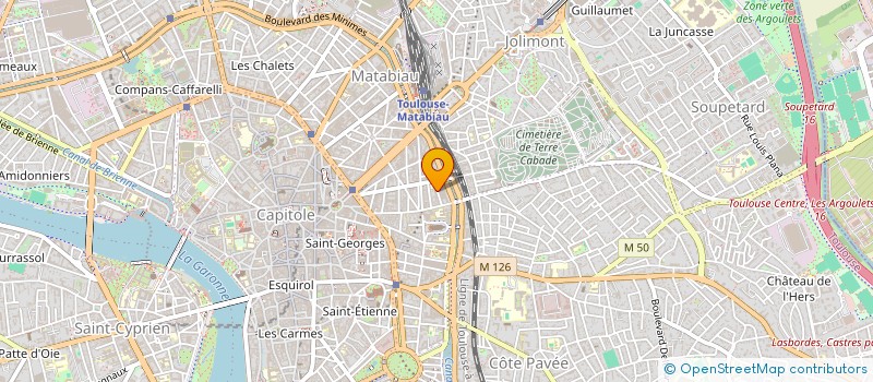 localisation de l'entreprise SYND COPROPRIETE RESIDENCE AMELIE à TOULOUSE