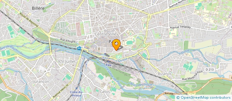 localisation de l'entreprise SYND COPROPRIETE RESIDENCE ARAGON 2 à PAU