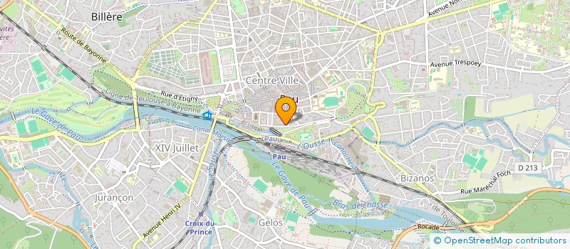 localisation de l'entreprise SYND COPROPRIETE RESIDENCE ARAGON A à PAU