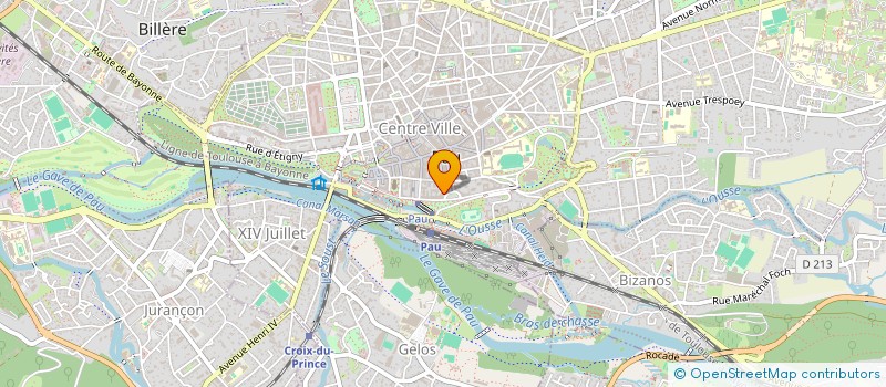 localisation de l'entreprise SYND COPROPRIETE RESIDENCE ARAGON B à PAU