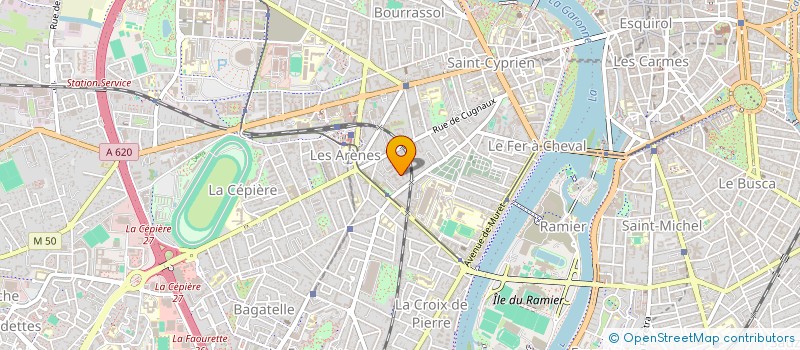 localisation de l'entreprise SYND COPROPRIETE RESIDENCE ARIA F à TOULOUSE
