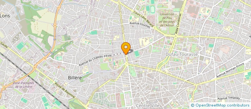localisation de l'entreprise SYND COPROPRIETE RESIDENCE BALSSA à PAU