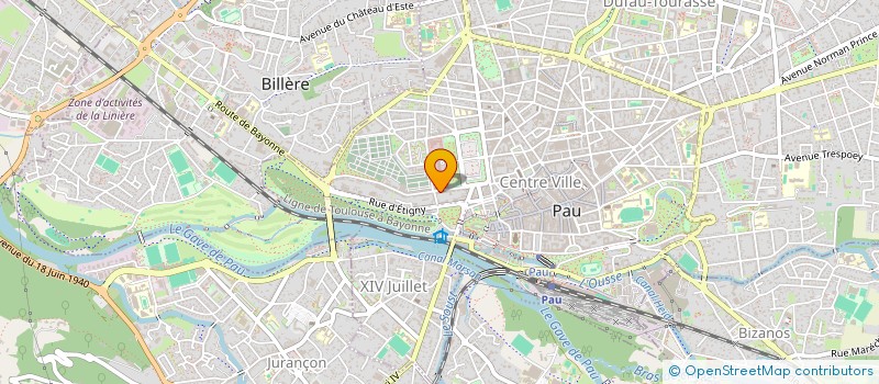 localisation de l'entreprise SYND COPROPRIETE RESIDENCE BAYARD à PAU