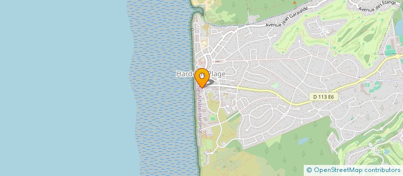 localisation de l'entreprise SYND COPROPRIETE RESIDENCE BOURNONVILLE  NEUFCHATEL-HARDELOT