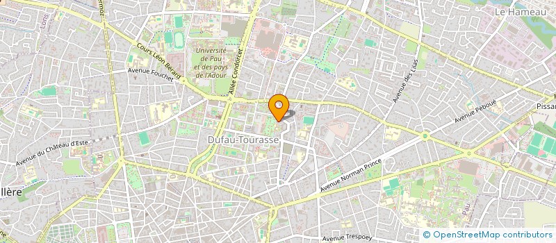 localisation de l'entreprise SYND COPROPRIETE RESIDENCE BOUVREUILS  PAU