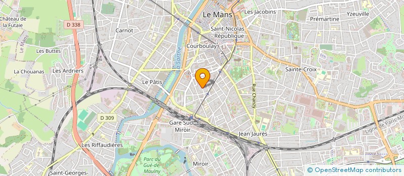 localisation de l'entreprise SYND COPROPRIETE RESIDENCE D IENA  LE MANS