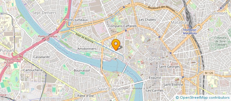 localisation de l'entreprise SYND COPROPRIETE RESIDENCE DE BARCELONE à TOULOUSE