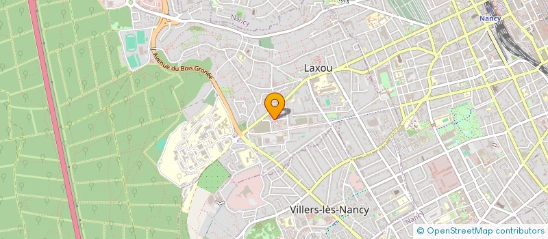 localisation de l'entreprise SYND COPROPRIETE RESIDENCE DE LAXOU  LAXOU