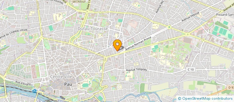 localisation de l'entreprise SYND COPROPRIETE RESIDENCE DERBY II à PAU