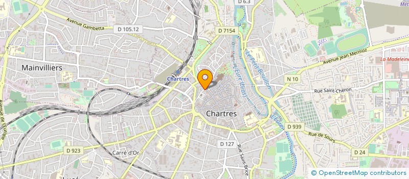 localisation de l'entreprise SYND COPROPRIETE RESIDENCE DES FORGES à CHARTRES