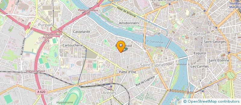 localisation de l'entreprise SYND COPROPRIETE RESIDENCE DU GER à TOULOUSE