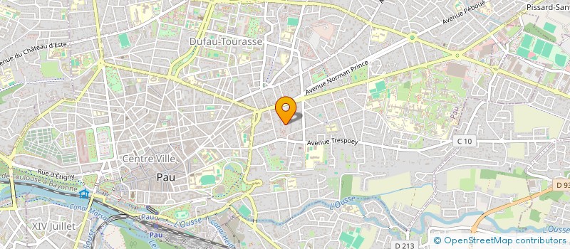 localisation de l'entreprise SYND COPROPRIETE RESIDENCE FRANCE à PAU