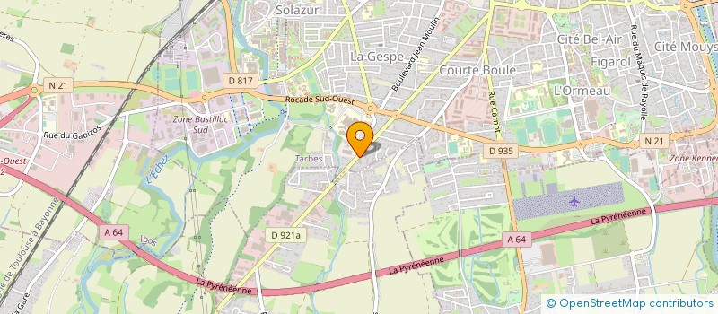 localisation de l'entreprise SYND COPROPRIETE RESIDENCE GAVARNIE  TARBES