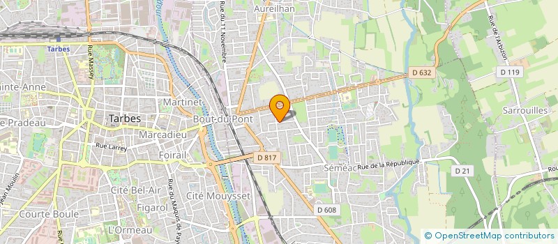 localisation de l'entreprise SYND COPROPRIETE RESIDENCE GIRARD 1  SEMEAC