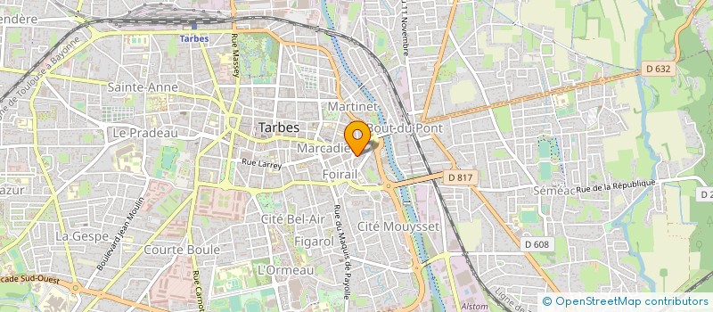 localisation de l'entreprise SYND COPROPRIETE RESIDENCE L'ECUREUIL  TARBES