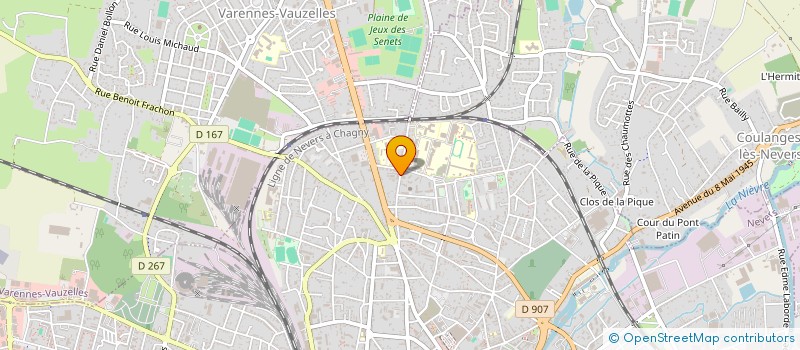 localisation de l'entreprise SYND COPROPRIETE RESIDENCE L HORIZON à NEVERS