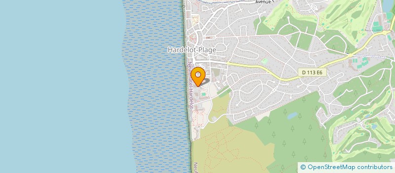 localisation de l'entreprise SYND COPROPRIETE RESIDENCE LA BEALE  NEUFCHATEL-HARDELOT