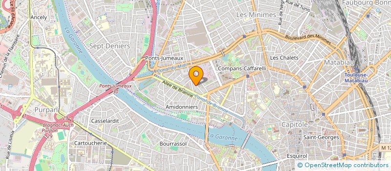 localisation de l'entreprise SYND COPROPRIETE RESIDENCE LA CATALOGNE à TOULOUSE