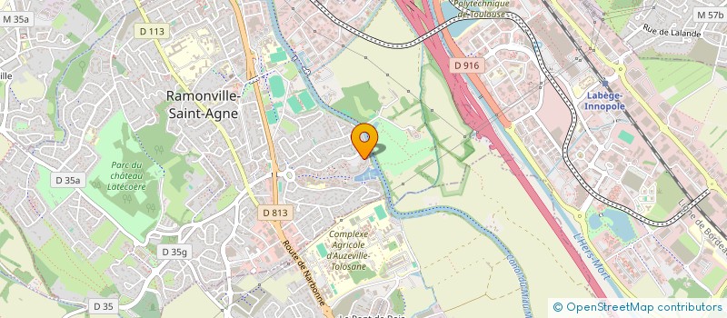 localisation de l'entreprise SYND COPROPRIETE RESIDENCE LA FREGATE  RAMONVILLE-SAINT-AGNE