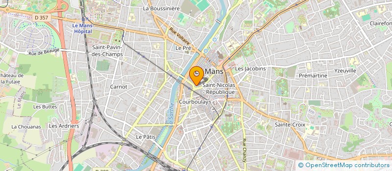 localisation de l'entreprise SYND COPROPRIETE RESIDENCE LEMAUX EPERON à LE MANS