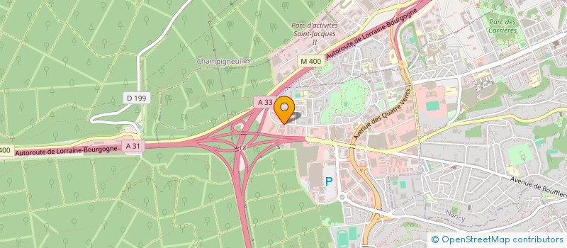 localisation de l'entreprise SYND COPROPRIETE RESIDENCE LES ORMES  LAXOU