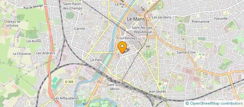 localisation de l'entreprise SYND COPROPRIETE RESIDENCE LODI  LE MANS