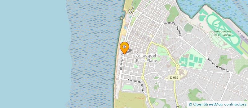 localisation de l'entreprise SYND COPROPRIETE RESIDENCE LUNGO MARE  LE TOUQUET-PARIS-PLAGE