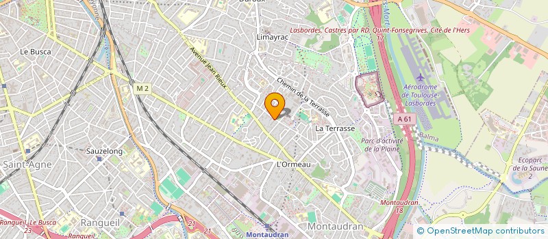 localisation de l'entreprise SYND COPROPRIETE RESIDENCE MAL CLABEL à TOULOUSE