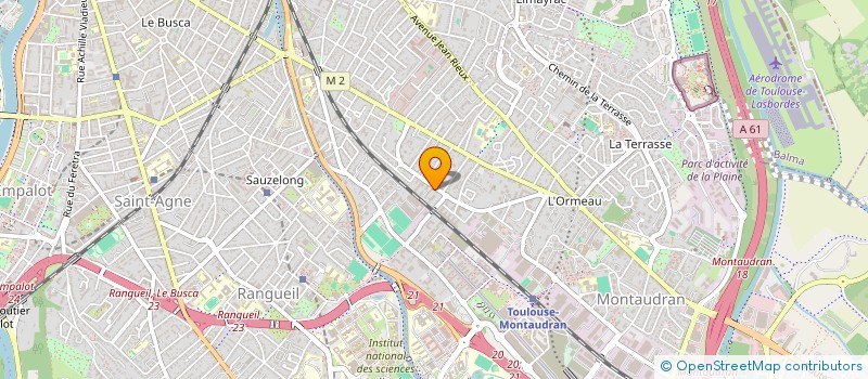 localisation de l'entreprise SYND COPROPRIETE RESIDENCE MERMOZ à TOULOUSE