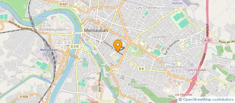 localisation de l'entreprise SYND COPROPRIETE RESIDENCE MICHELET 1  MONTAUBAN