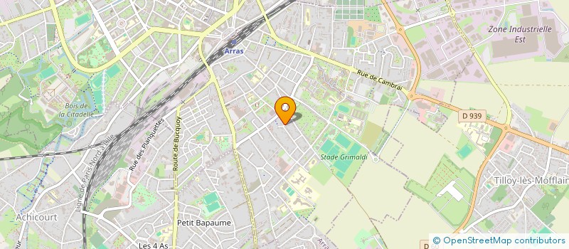 localisation de l'entreprise SYND COPROPRIETE RESIDENCE MONTESQUIEU à ARRAS
