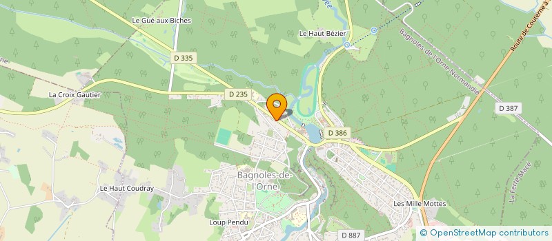 localisation de l'entreprise SYND COPROPRIETE RESIDENCE MONTJOIE à BAGNOLES-DE-L'ORNE-NORMANDIE