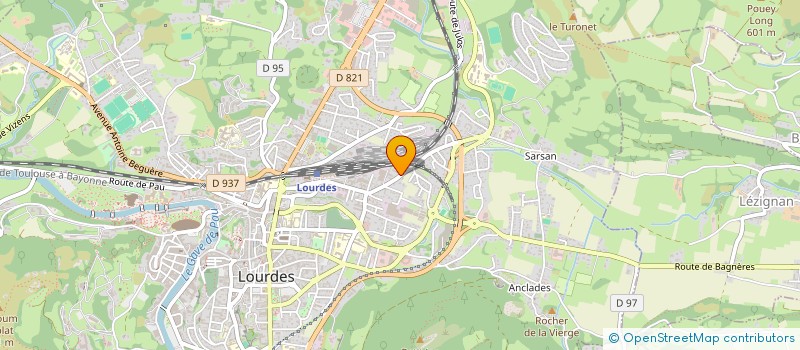 localisation de l'entreprise SYND COPROPRIETE RESIDENCE NETHOU  LOURDES