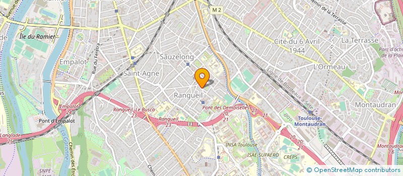 localisation de l'entreprise SYND COPROPRIETE RESIDENCE PLEIN CIEL à TOULOUSE