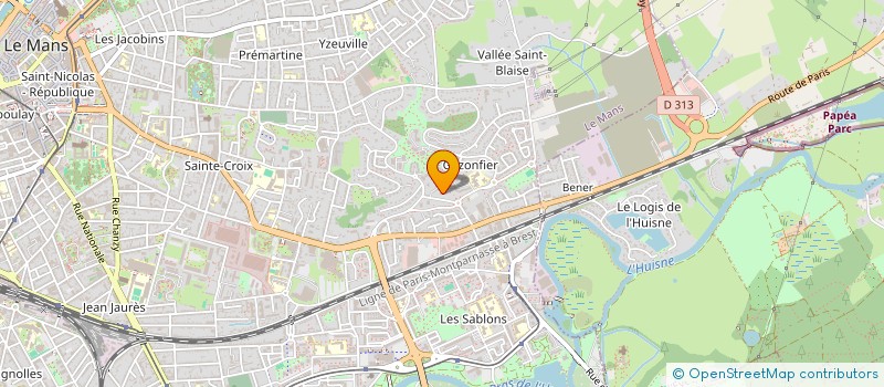 localisation de l'entreprise SYND COPROPRIETE RESIDENCE PLEIN SOLEIL  LE MANS