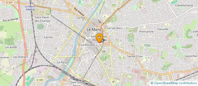 localisation de l'entreprise SYND COPROPRIETE RESIDENCE RACINE ILOT 2  LE MANS