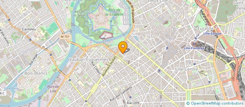 localisation de l'entreprise SYND COPROPRIETE RESIDENCE RAMEAU  LILLE