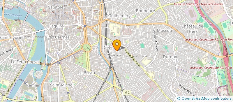localisation de l'entreprise SYND COPROPRIETE RESIDENCE RASPAIL à TOULOUSE