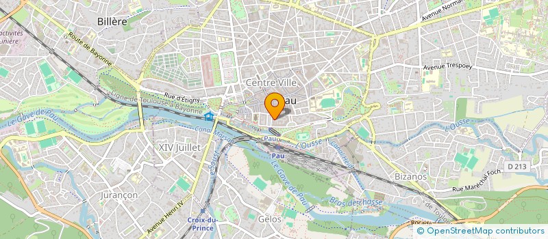 localisation de l'entreprise SYND COPROPRIETE RESIDENCE ROYALE à PAU
