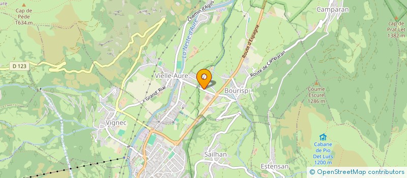 localisation de l'entreprise SYND COPROPRIETE RESIDENCE SOULANE 3-4  VIGNEC