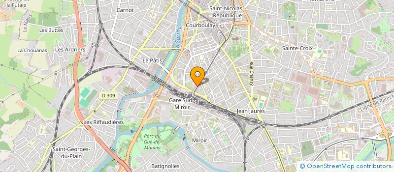 localisation de l'entreprise SYND COPROPRIETE RESIDENCE ST JULIEN  LE MANS