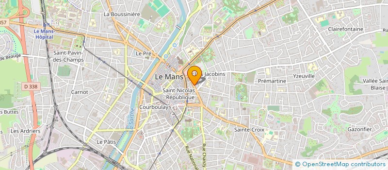 localisation de l'entreprise SYND COPROPRIETE RESIDENCE VAUBAN  LE MANS