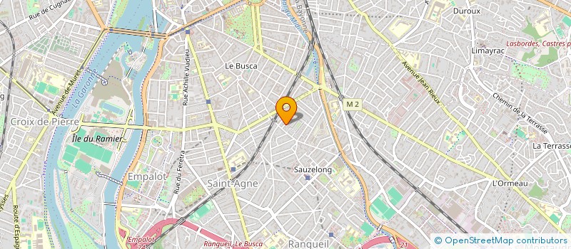 localisation de l'entreprise SYND COPROPRIETE RESIDENCE VERLAINE à TOULOUSE