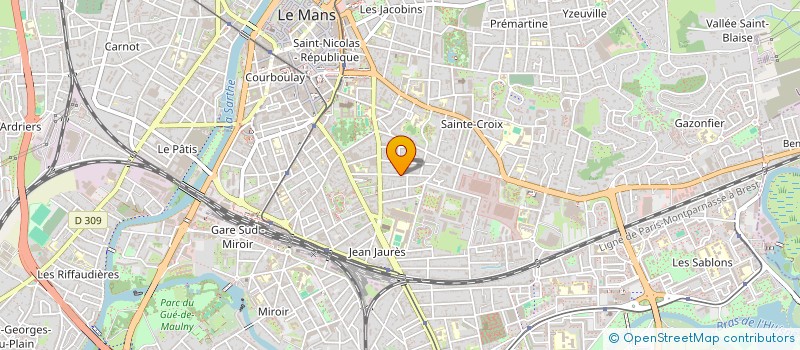 localisation de l'entreprise SYND COPROPRIETE RESIDENCE VERONESE  LE MANS