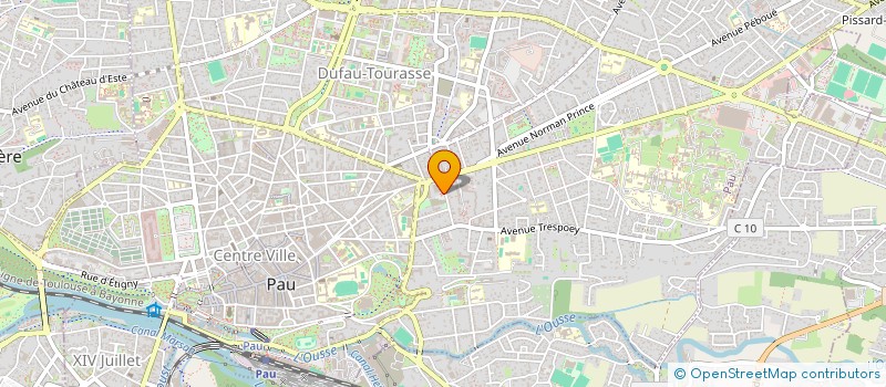 localisation de l'entreprise SYND COPROPRIETE RESIDENCE VERONESE à PAU