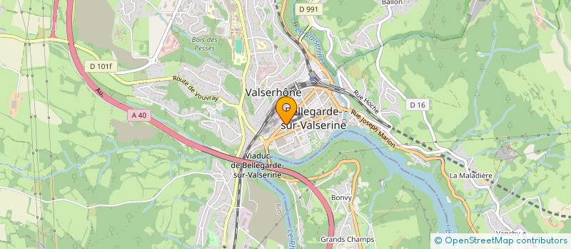localisation de l'entreprise SYND COPROPRIETE ROCHAIX LOLLINI à VALSERHONE