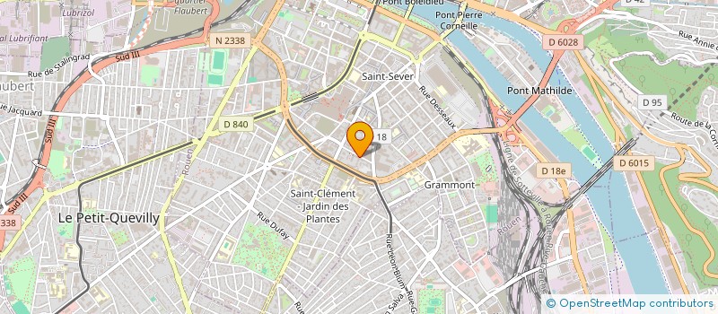 localisation de l'entreprise SYND COPROPRIETE RUE ALBERT SOREL à ROUEN