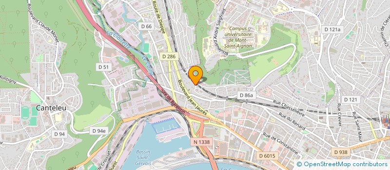 localisation de l'entreprise SYND COPROPRIETE RUE MOISE à ROUEN