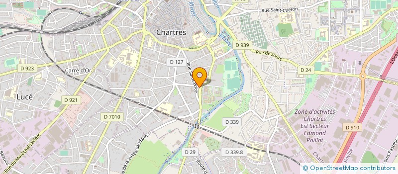 localisation de l'entreprise SYND COPROPRIETE RUE VANGEON à CHARTRES