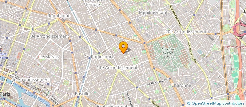 localisation de l'entreprise SYND COPROPRIETE SAINT MAUR  PARIS